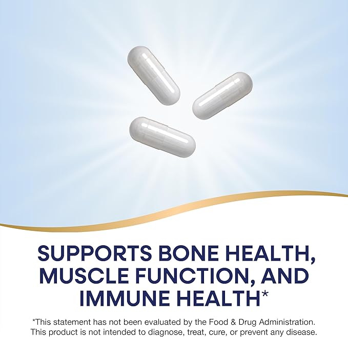 Nature's Way Calcium Magnesium & Zinc Mineral Complex, Supports Bone Health & Muscle Function*, Immune Support*, 250 Capsules (Packaging May Vary) - 2 Pack