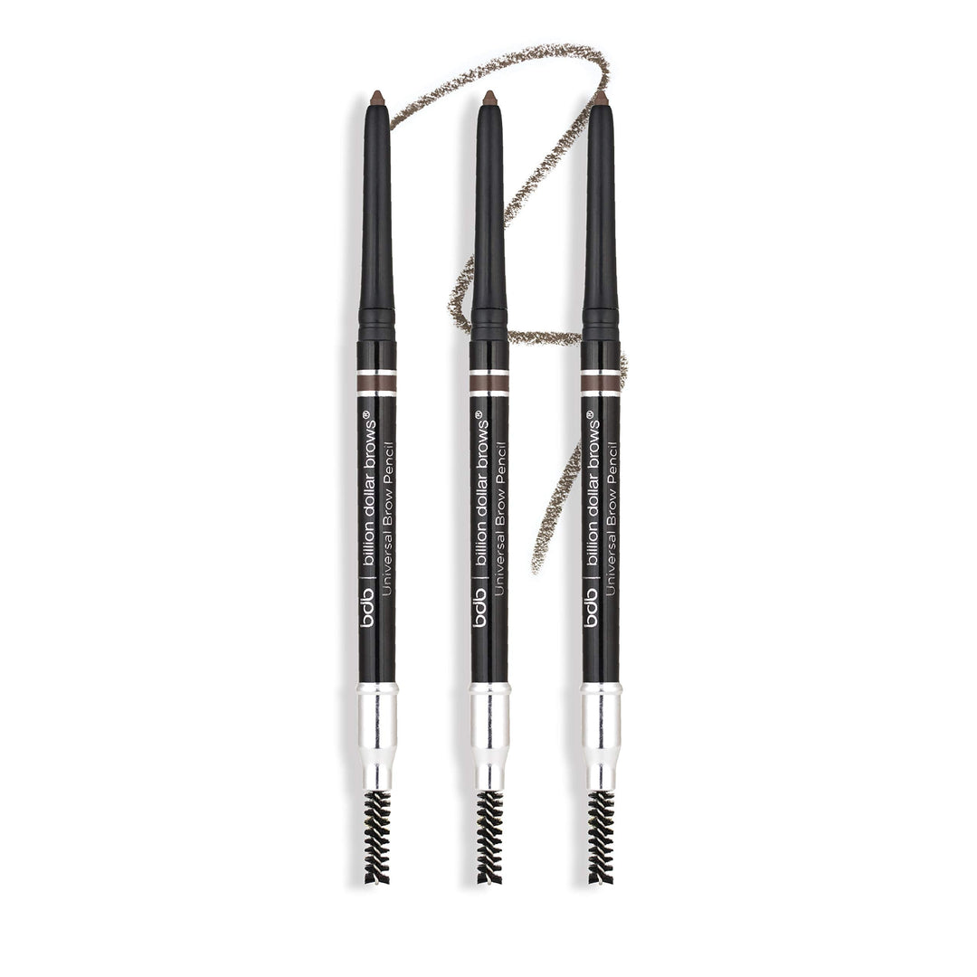 Billion Dollar Brows Universal Eyebrow Pencil | One Perfect Shade | Eyebrow Filler | Smudge Proof | Smooth Application | Easy To