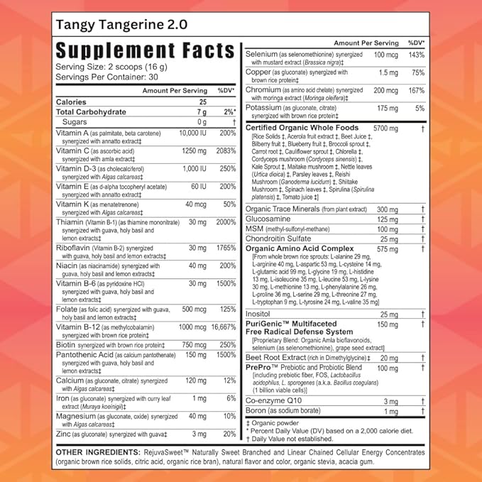 Youngevity Healthy Body Start Pak 2.0 | Complete All-in-One Nutrition | 60 Minerals, 16 Vitamins, 12 Amino Acids, 6 Essential Fatty Acids | Whole Foods, Pre/Probiotics + Bone and Joint Formula
