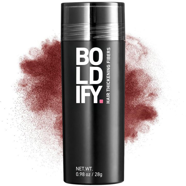 Boldify Hair Fibers 28g | Fill Thinning Hair | Light Brown | For Men & Women