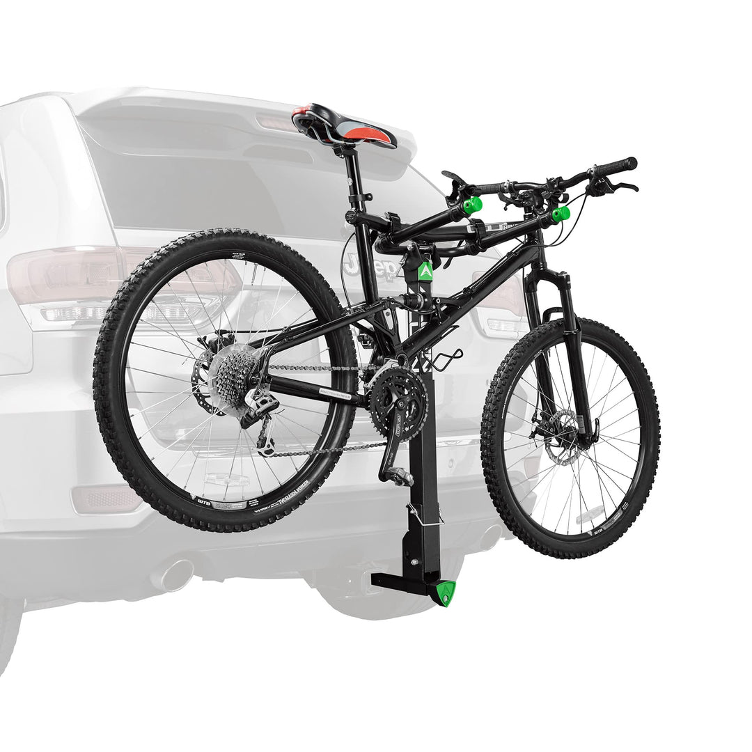 Allen Sports Deluxe Locking Quick Release 2-Bike Carrier for 2 in. and 1 1/4 in. Hitch, Model ZN522Q, Black
