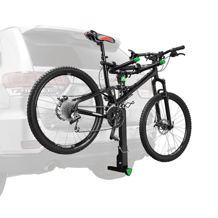 Allen Sports Deluxe Locking Quick Release 2-Bike Carrier for 2 in. and 1 1/4 in. Hitch, Model ZN522Q, Black
