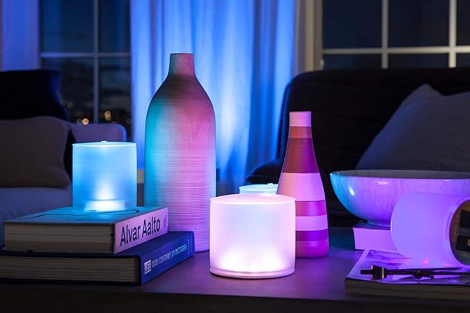 BioLite Luci Color Essence: Solar Inflatable Lantern with 8 Pastel Color Options, 15 Lumens LEDs, Matte Finish, Lasts Up to 6 hrs, Rechargeable via Solar, Waterproof, Indoor/Outdoor Decorating