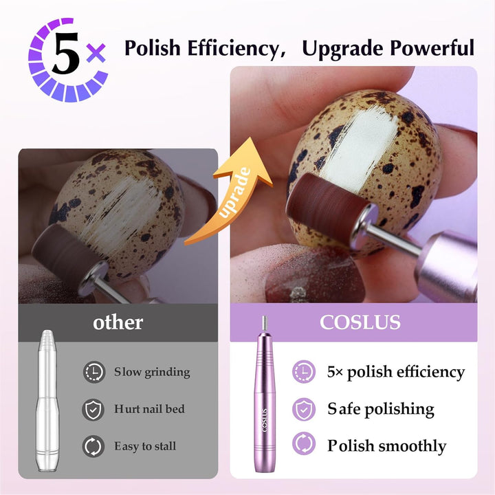 Professional Electric Nail Drill Kit | Portable Acrylic & Gel Nail File Tools