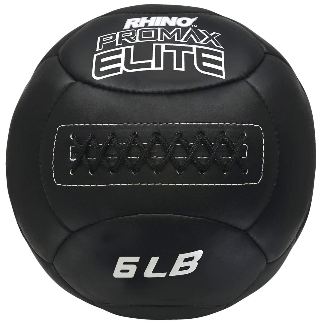 Champion Sports PRX6 Rhino Promax Elite Slam Balls, 6 lb, Soft Shell with Non-Slip Grip, Medicine Wall Exercise Ball for Weightlifting, Plyometrics, Cross Training, & Home Gym Fitness