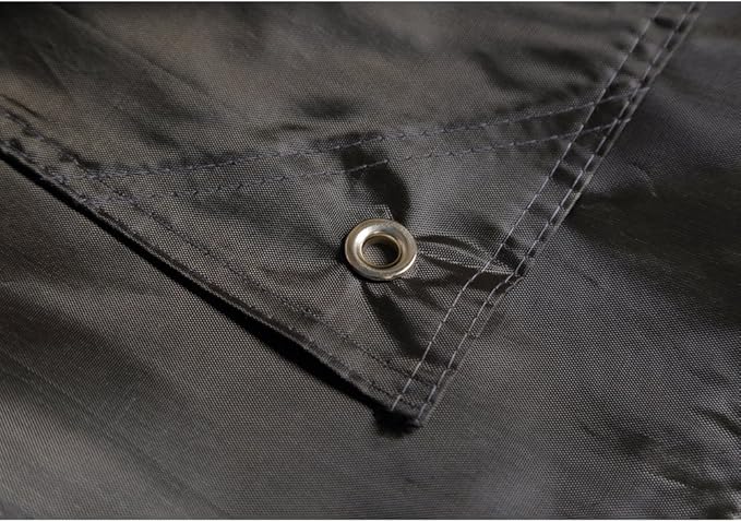 9.8'x9.8' Waterproof Tent Footprint Camping Tarp with 6 Pcs Ultralight Tent Stakes