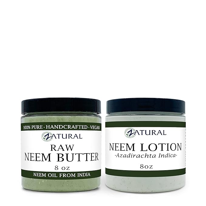 Zatural Neem Butter + Neem Lotion Bundle SAVE OVER 10%