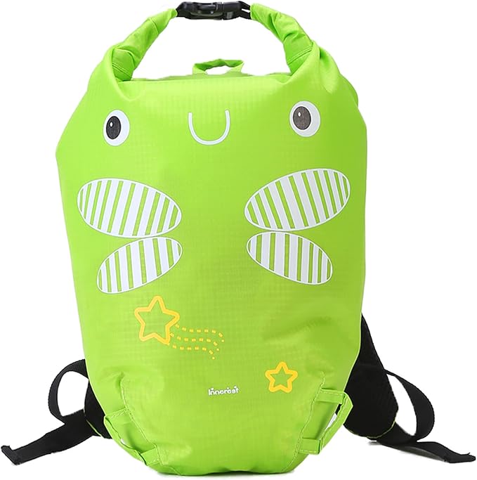 Kids Beach Bag Dry Bag Water Proof Resistent Travel Backpack Sacks for swimming Waterproof Backpack (Dragon Fly, 5L)