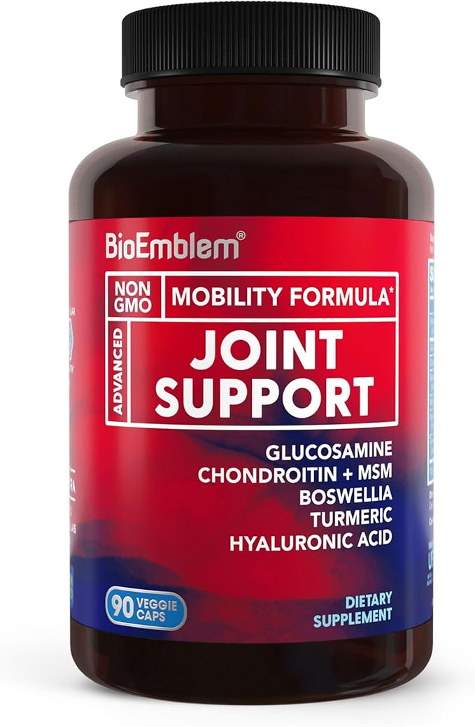 BioEmblem Turmeric Curcumin with Clinically Studied TurmiPure and Joint Support