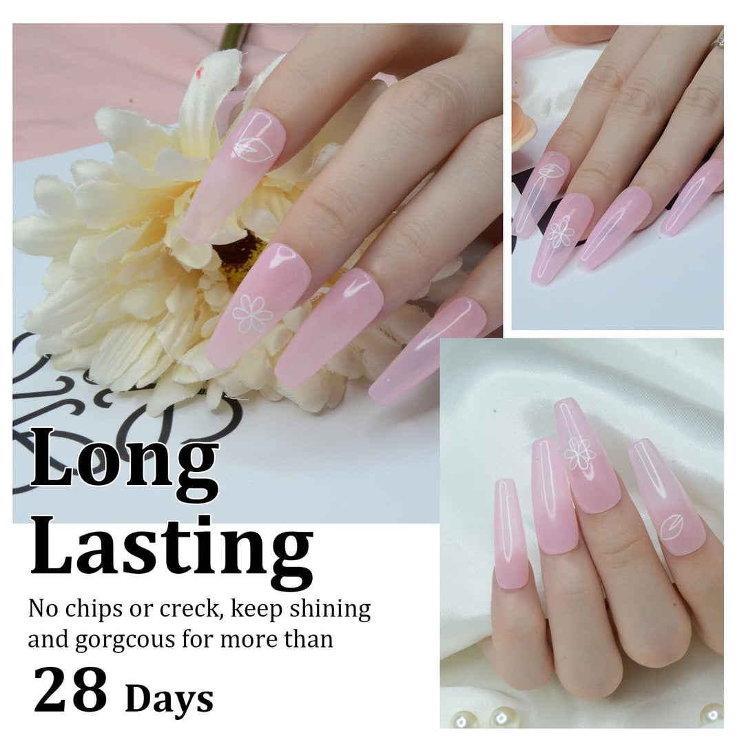 EODCI 1 Oz/28g Pink Dip Powder, Neutral Nail Dipping Powder for Long-lasting 28 Days+ Dip Nail Art French Manicure Nail Starter & Professional Home DIY Salon Use, No Needed Nail Lamp Curing