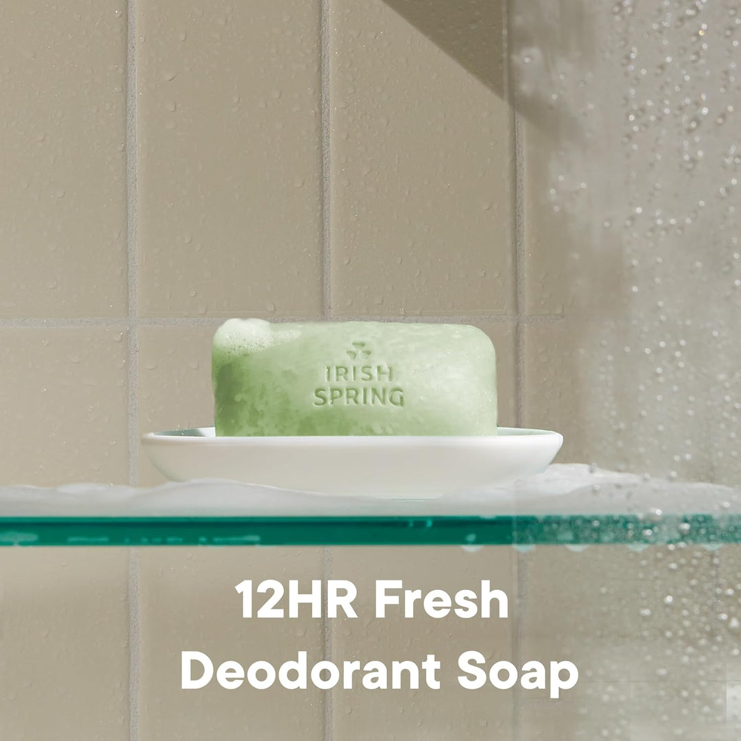 Aloe Vera Moisturizing Bar Soap | Irish Spring | 44.4 Oz | Hydrating Cleanser