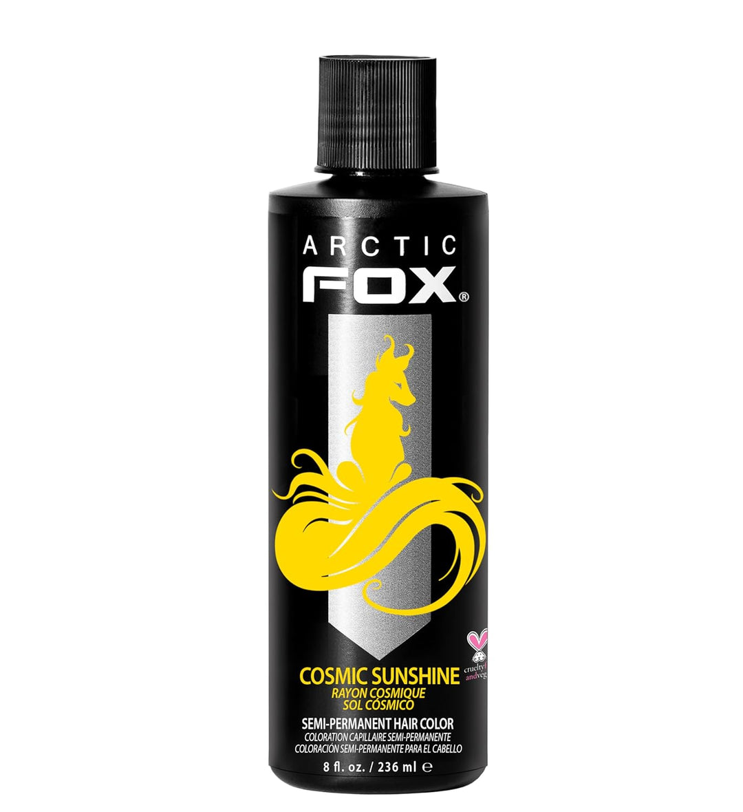 ARCTIC FOX Vegan Semi-Permanent Hair Color Dye | AURORA KISS | 5.6 Fl Oz