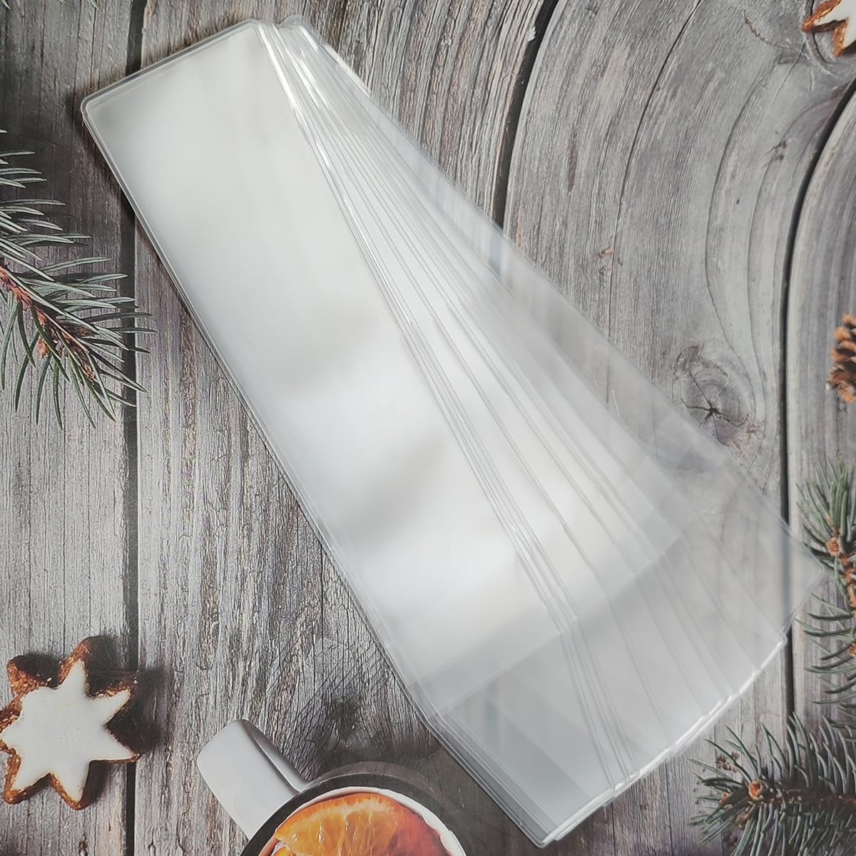 10Pcs 55x211cm/2.2x8.3 inch Translucent Frosted EVA Makeup Brush Guard Protectors Make Up Brush Holding Pouch Organizer Cosmetic Brushes Pen Portable Bags for Travel Home Use (Not Include Brushes)