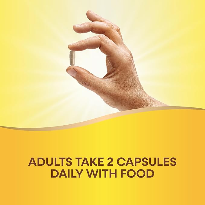 Nature's Way Vitamin C with Bioflavonoids, Immune Support*, High Potency Vitamin C per 2-capsule serving, Promotes Collagen*, 1,000 mg per 2-Capsule Serving, 100 Capsules (Packaging May Vary)