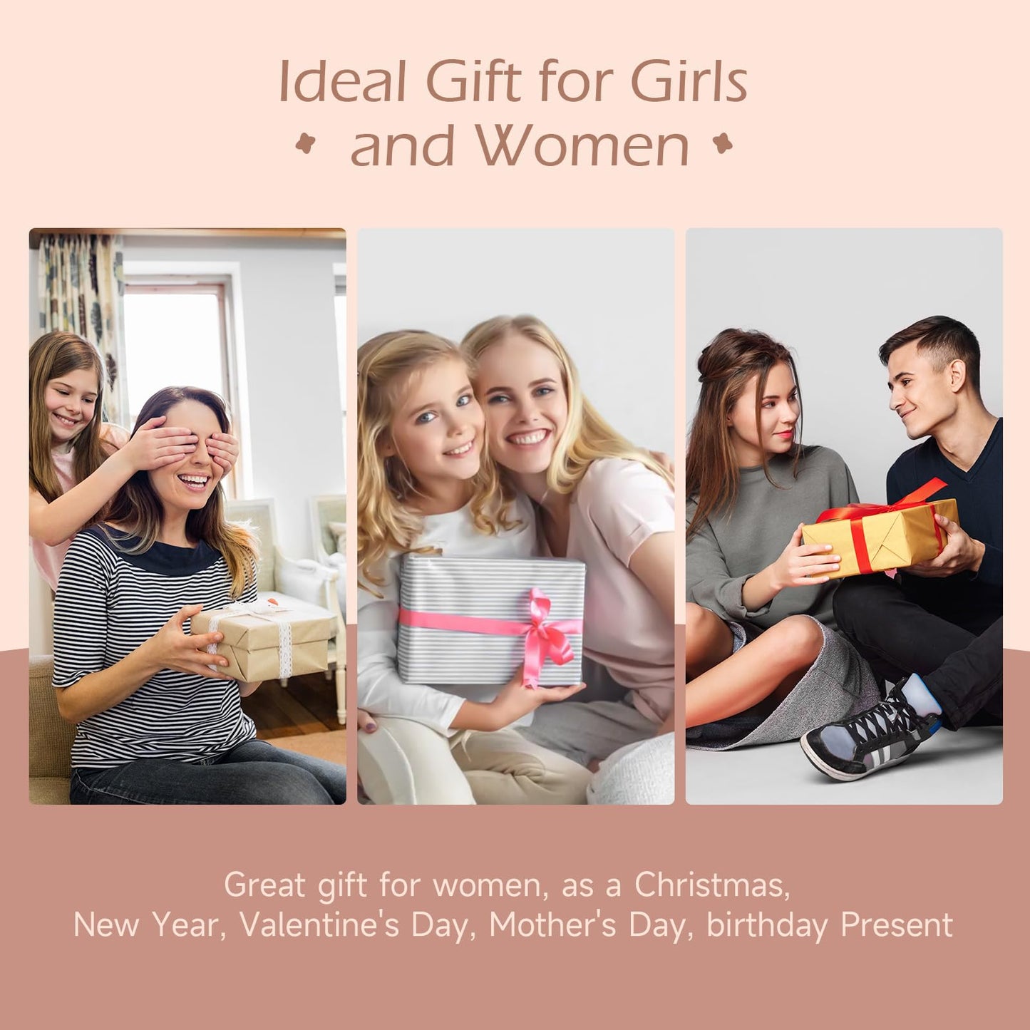 3-Layer Desktop Cosmetic Storage Box Make Up Organiser Transparent Separation Dressing Table Makeup Organiser Portable Beauty Makeup Case 35.5 * 28 * 18CM