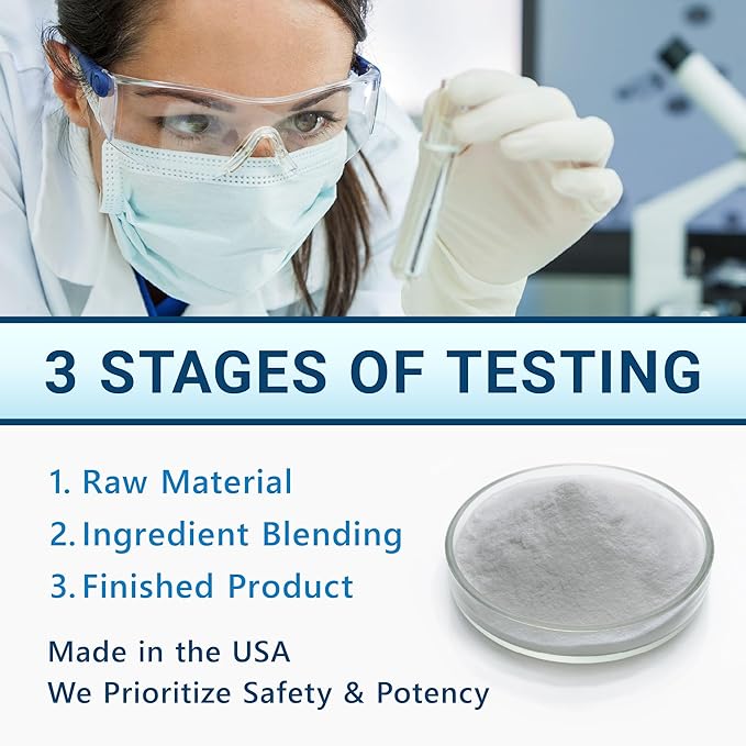 5-in-1 Magnesium Complex - High Absorption - Chelated Magnesium Glycinate, Malate, Citrate, Taurate, & Aspartate for Nerves, Muscles, Bones | 60 Capsules | Magnesium Supplement