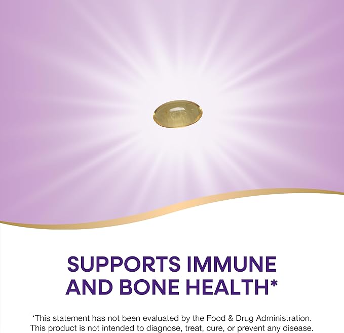 Nature's Way Vitamin D3 Extra Strength, Supports Bone Health and Immune Function*, 2000 IU (50 mcg per Serving), 240 Softgels (Packaging May Vary)