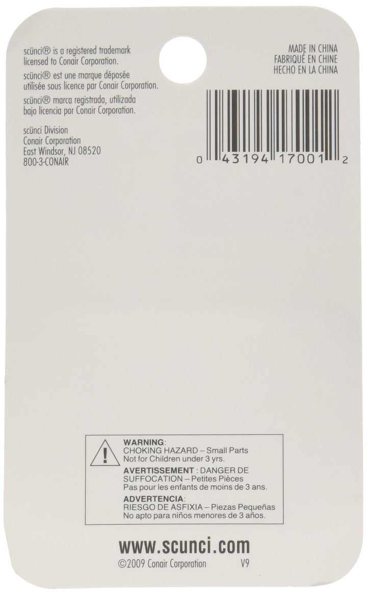 Scunci Bright Mini Polybands, 75 ct