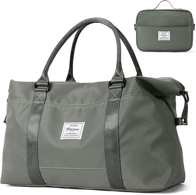 Travel Duffel Bag,Sports Tote Gym Bag,Shoulder Weekender Overnight Bag for Women