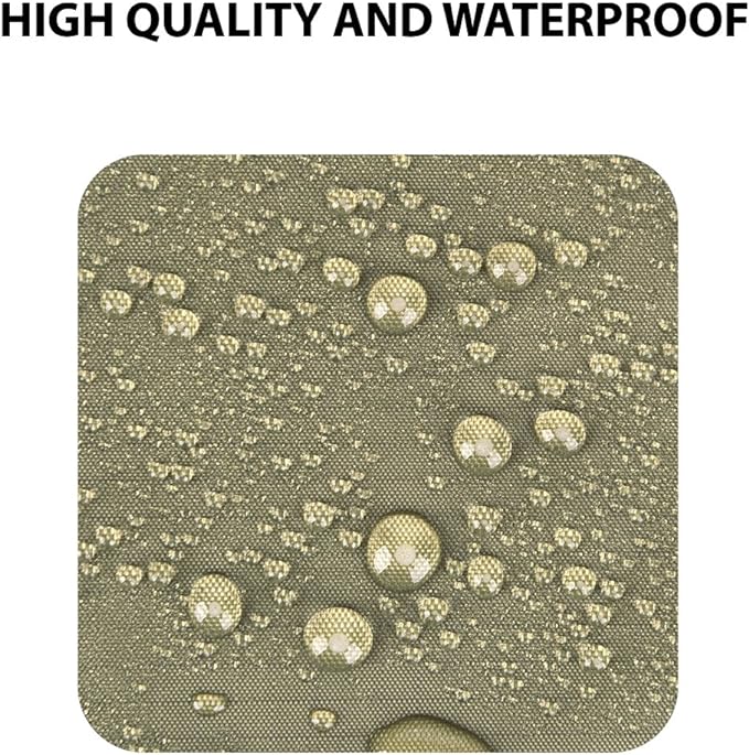 Gold Armour Rainfly Tarp Hammock, Premium 14.7ft/12ft/10ft/8ft Rain Fly Cover, Waterproof Ultralight Camping Shelter Canopy, Survival Equipment Gear Camping Tent Accessories (OD Green 10ft x 10ft)