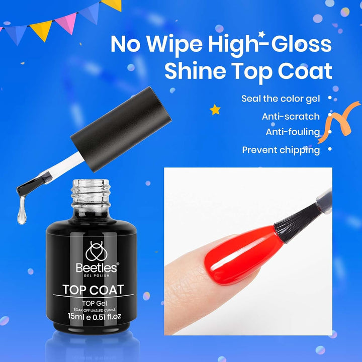 Beetles Gel Nail Polish Set | 3PCS 15ML | Long-Lasting Shine & Marble Effect