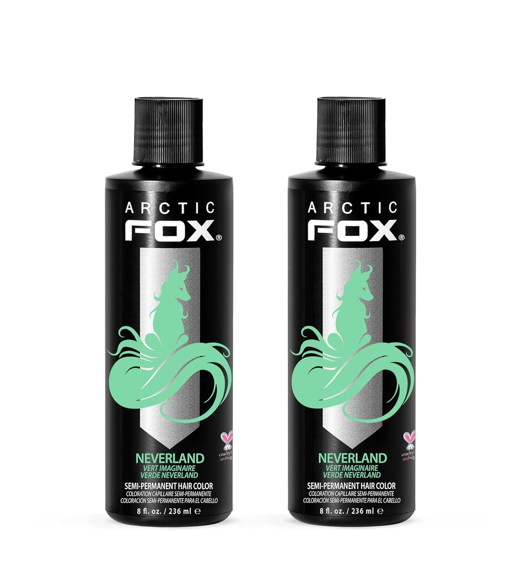 ARCTIC FOX Vegan Semi-Permanent Hair Color Dye | AURORA KISS | 5.6 Fl Oz