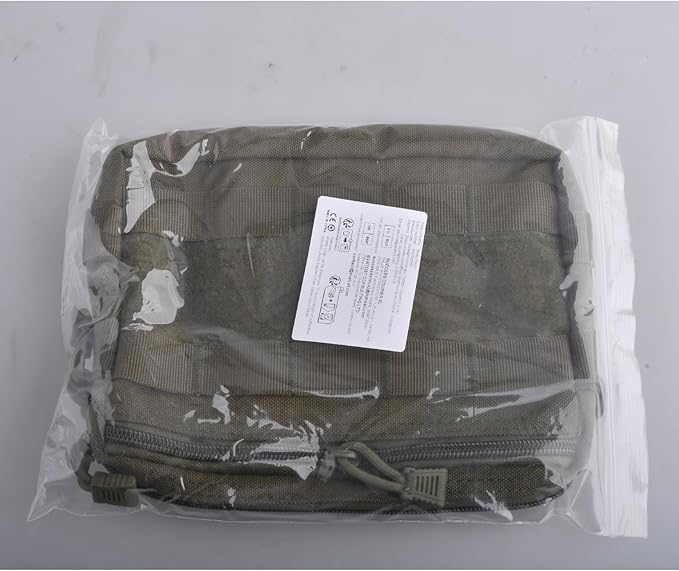 Azarxis Equipment Multi-Purpose Tactical EDC Admin MOLLE Pouch Utility Tools Bag Organizer Military Waist Belt Modular Attachment