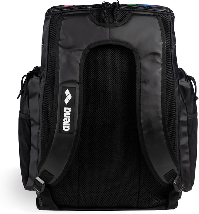ARENA Spiky III Backpack 45 Swimming Athlete Sports Gym Rucksack Large Training Gear Equipment Swim Bag for Men and Women, 45 Liters, Pride
