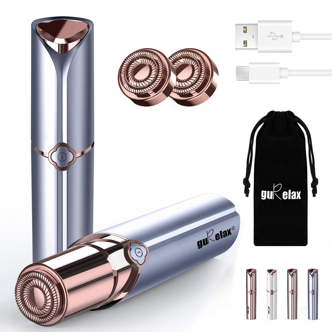 Facial Hair Removal For Women(Newest), Gurelax Electric Painless Facial Hair Remover, Hair Removal Device For Face, Chin, Lip, W