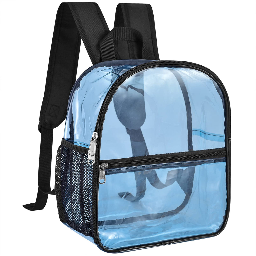 USPECLARE Clear Backpack Stadium Approved 12×6×12, Water proof Clear Bag for Concert Work Sport Event
