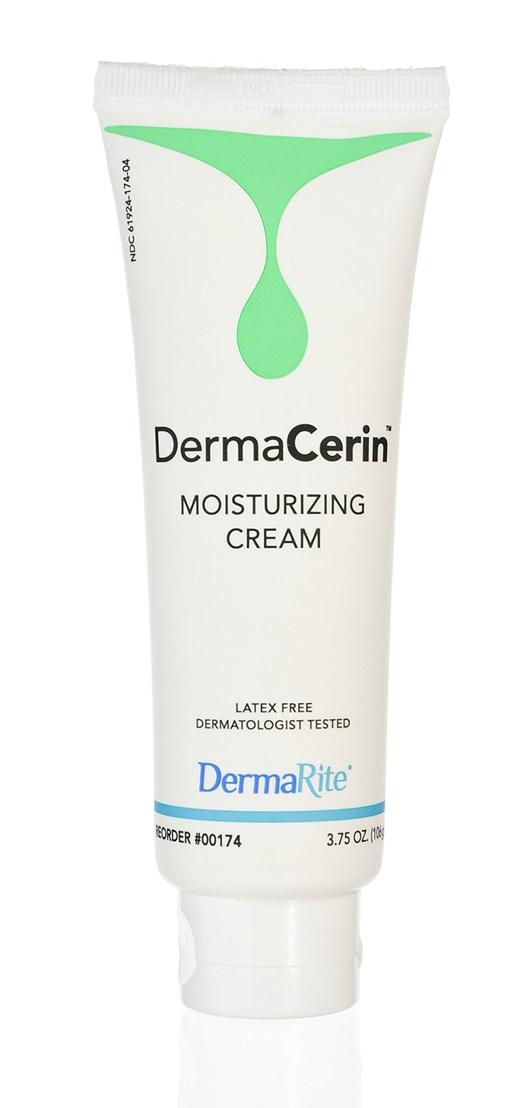 DermaCerin Moisturizing Skin Cream 3.75 Oz Squeeze Tube