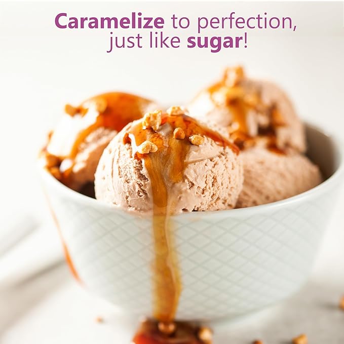 AluSweet Tagatose + Stevia Natural Low-Calorie Sweetener - 12oz 2:1 Replacement - Prebiotic, Keto & Diabetic-Friendly, Gluten & Lactose-Free, Sugar Substitute, Ideal for Baking, No Aftertaste