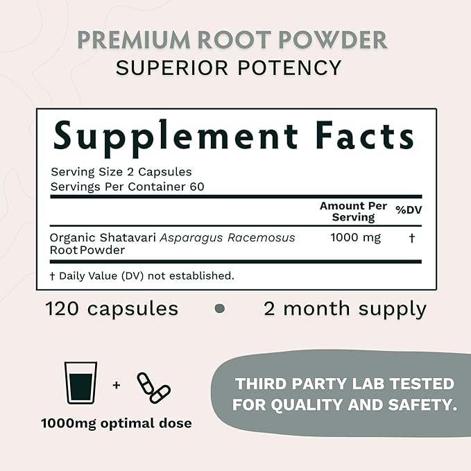 TRIBE ORGANICS Hormonal Wellness Duo - Ashwagandha & Shatavari Capsules - Supports Women’s Wellness and Balance