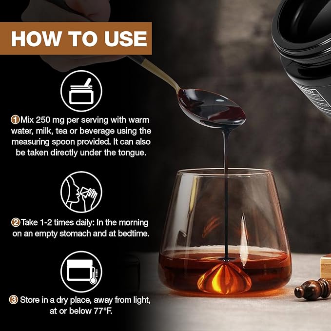 60G Shilajit Pure Himalayan Shilajit Resin Gold Grade 100% Pure Shilajit for Men Women, Fulvic Acid Supplement, 85+ Trace Minerals, 30 Grams (2 Packs)