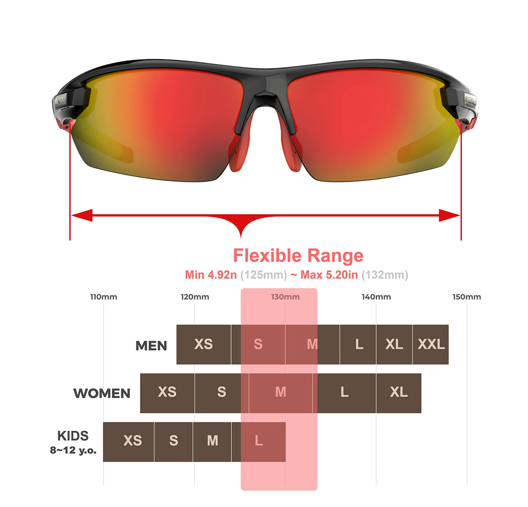 QOOL TIMES Living out your J50 Mens Fishing Sunglasses Polarized for Women UV400