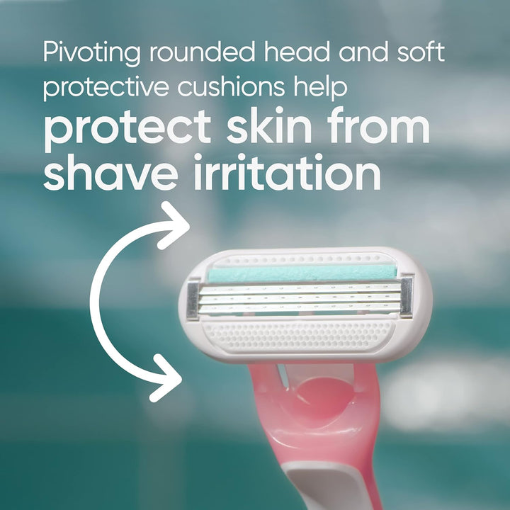 Gillette Venus Sensitive Disposable Razors | Women's | Pack of 3