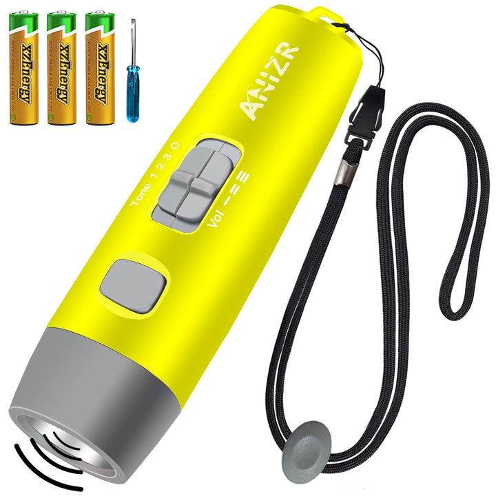 ANIZR Electronic Whistles with Lanyard, Adjustable 3 Tone & 3 High Volume Hand Emergency Whistle Basketball Referee Whistle for Coach, Police, Teacher, Outdoor Camping Boating Hiking (with Battery)