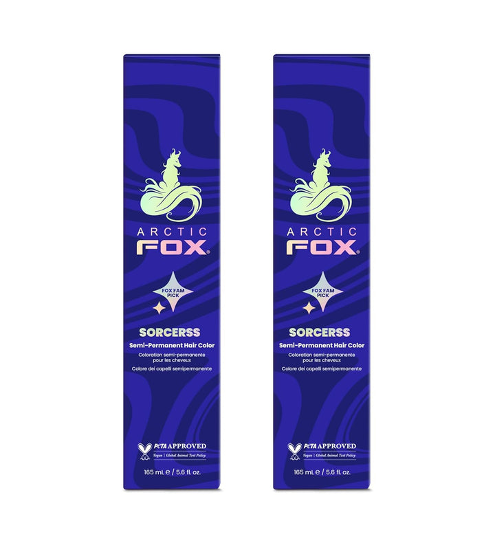 ARCTIC FOX Vegan Semi-Permanent Hair Color Dye | AURORA KISS | 5.6 Fl Oz