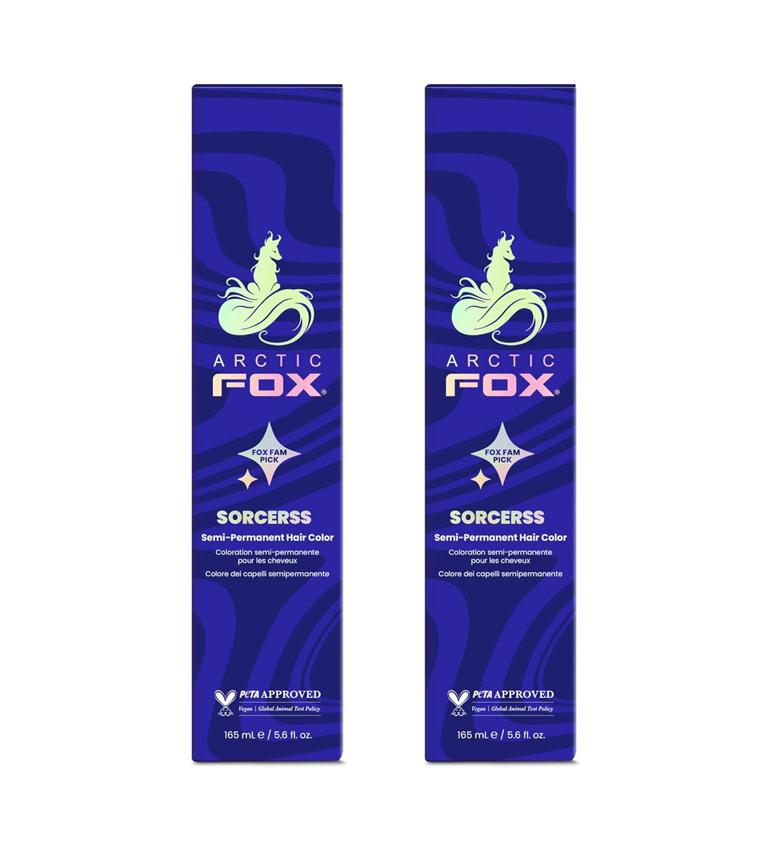 ARCTIC FOX Frose Vegan Semi-Permanent Hair Color Dye | 4 Fl Oz | Pack of 2