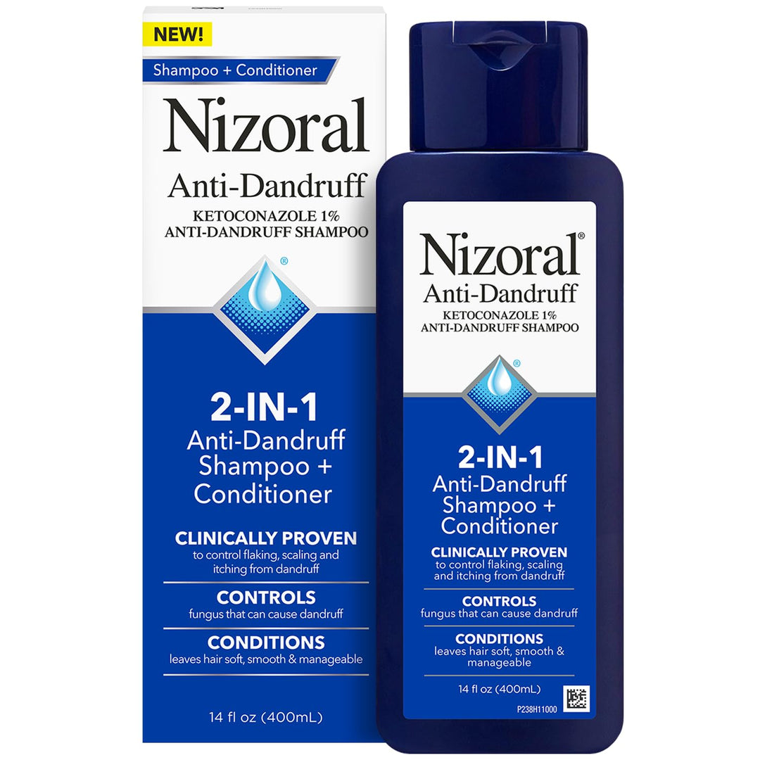 Nizoral Anti-Dandruff Shampoo | 1% Ketoconazole | Fresh Scent | 7 Fl Oz