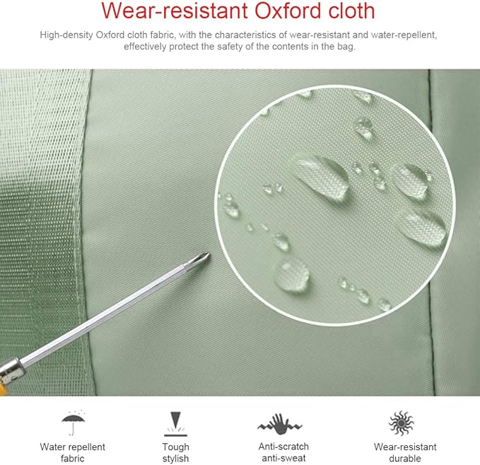 Blackwheel Sports Gym Bag With Shoe Bag Wet Bag Duffle Bag Waterproof Travel Bag for Women Men Cute Gym Bag Fruit Green 29L