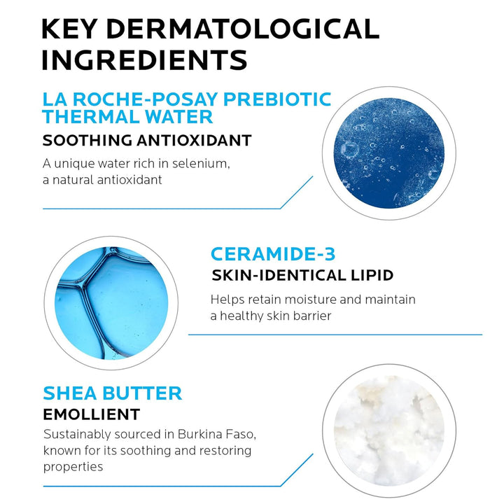 La Roche-Posay Lipikar AP+ Moisturizing Cream | Shea Butter & Niacinamide | For Dry, Sensitive Skin