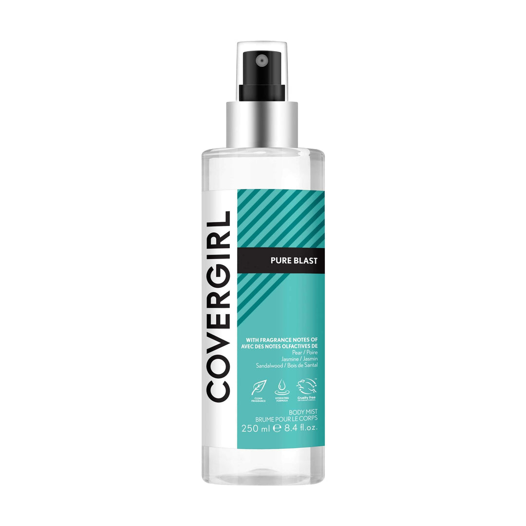 COVERGIRL Pure Blast Body Mist, 8.4 Fl Oz