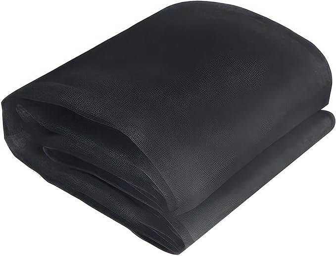 Garden-Netting Cover, 10x30 FT Black Polyester, Multipurpose Netting for Outdoor & Indoor Use, Protects from Insects, Birds, Deer etc., Adjustable Size, Premium Quality