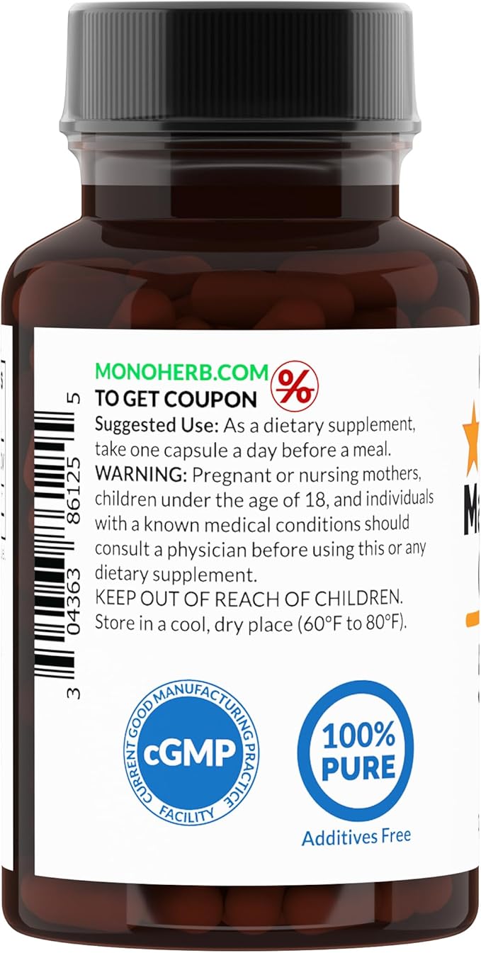 Magnesium Orotate 500 mg per Capsule 90 Vegetarian Capsules