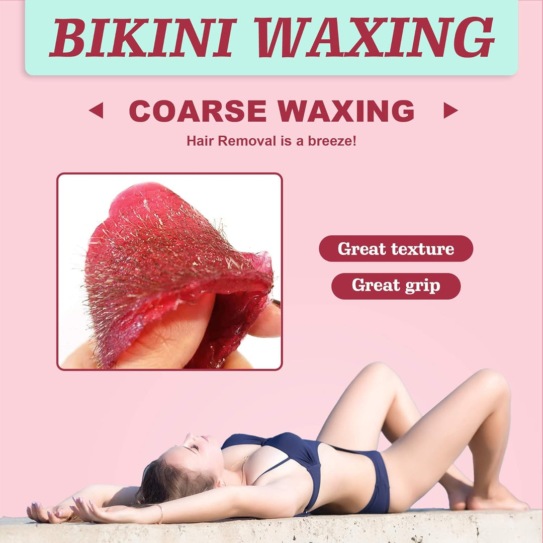 1Lb Ajoura Refill Wax Beans | Coarse Brazilian Wax for At-Home Hair Removal