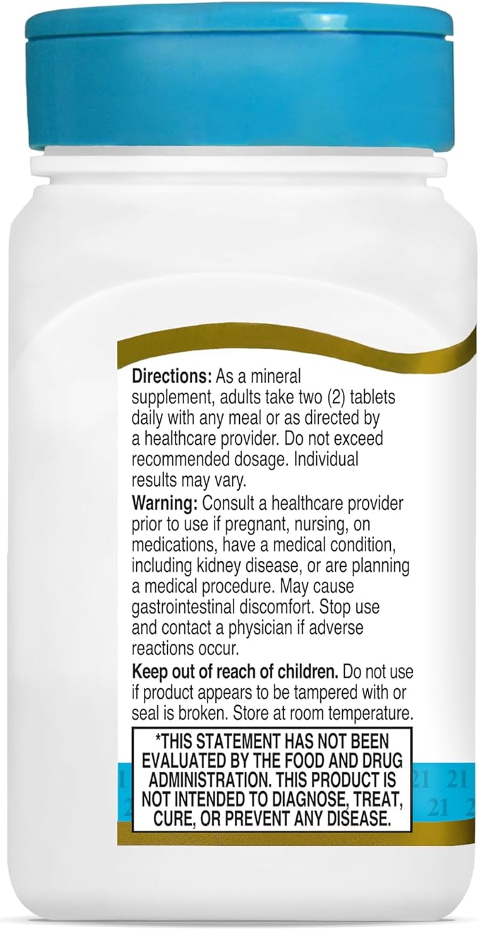 21st Century mgO 400 mg Tablets, 90 Count, Assorted