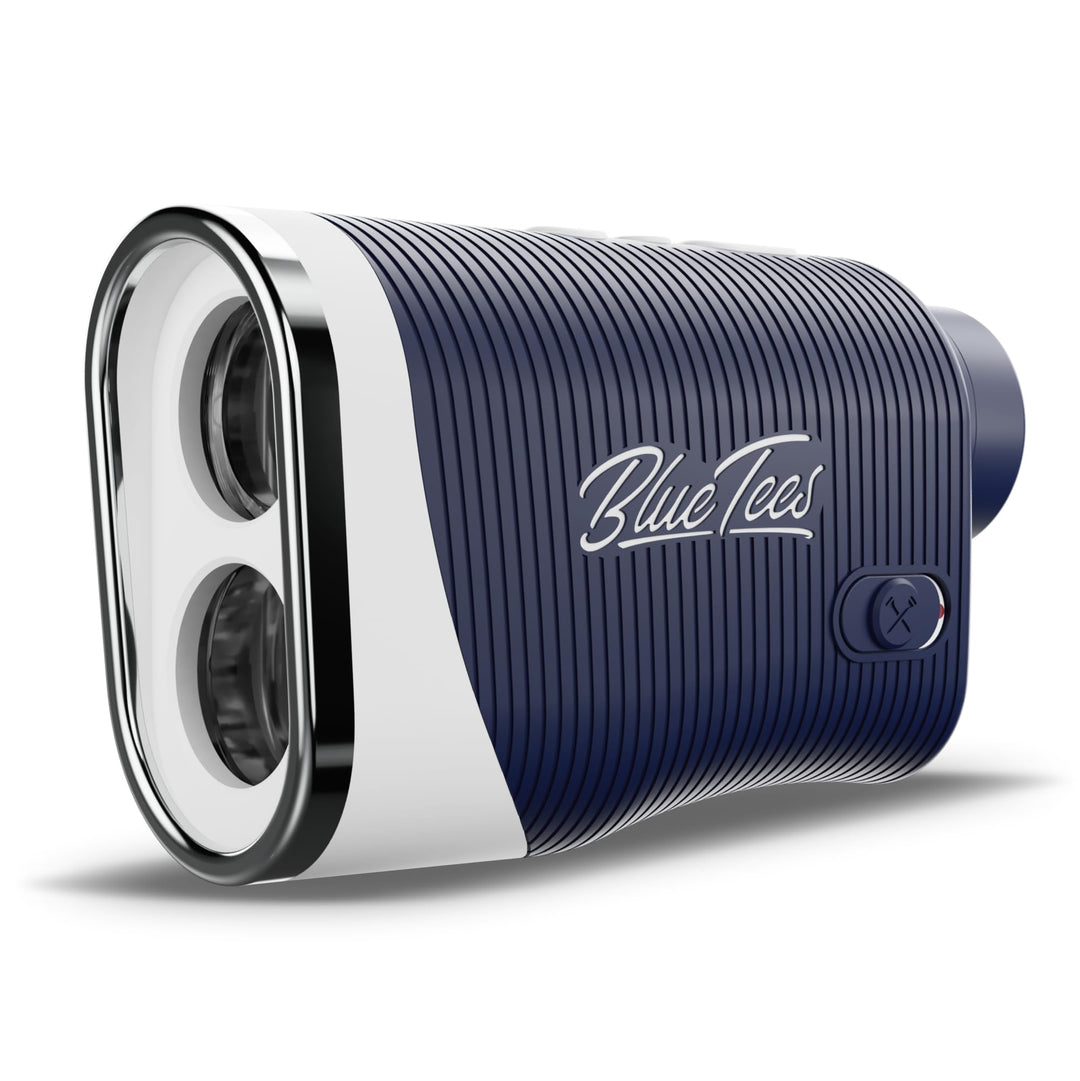 Blue Tees Golf Series 3 Max+ Golf Rangefinder with Slope Switch, 1000 Yards Range Finder, 6X Magnification Laser Rangefinder, Slope Measurement, Magnetic Strip, Flag Pole Locking with Pulse Vibration