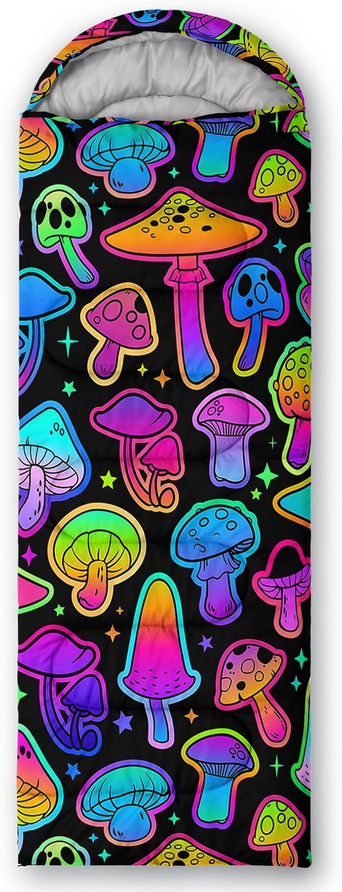 Axolotl Unicorn Sleeping Bag for Kids Boys Girls–Lightweight Warm Cold Weather Sleeping Bags,Waterproof Portable Sleeping Bag with Compression Sack for Camping Backpacking Outdoor Indoor