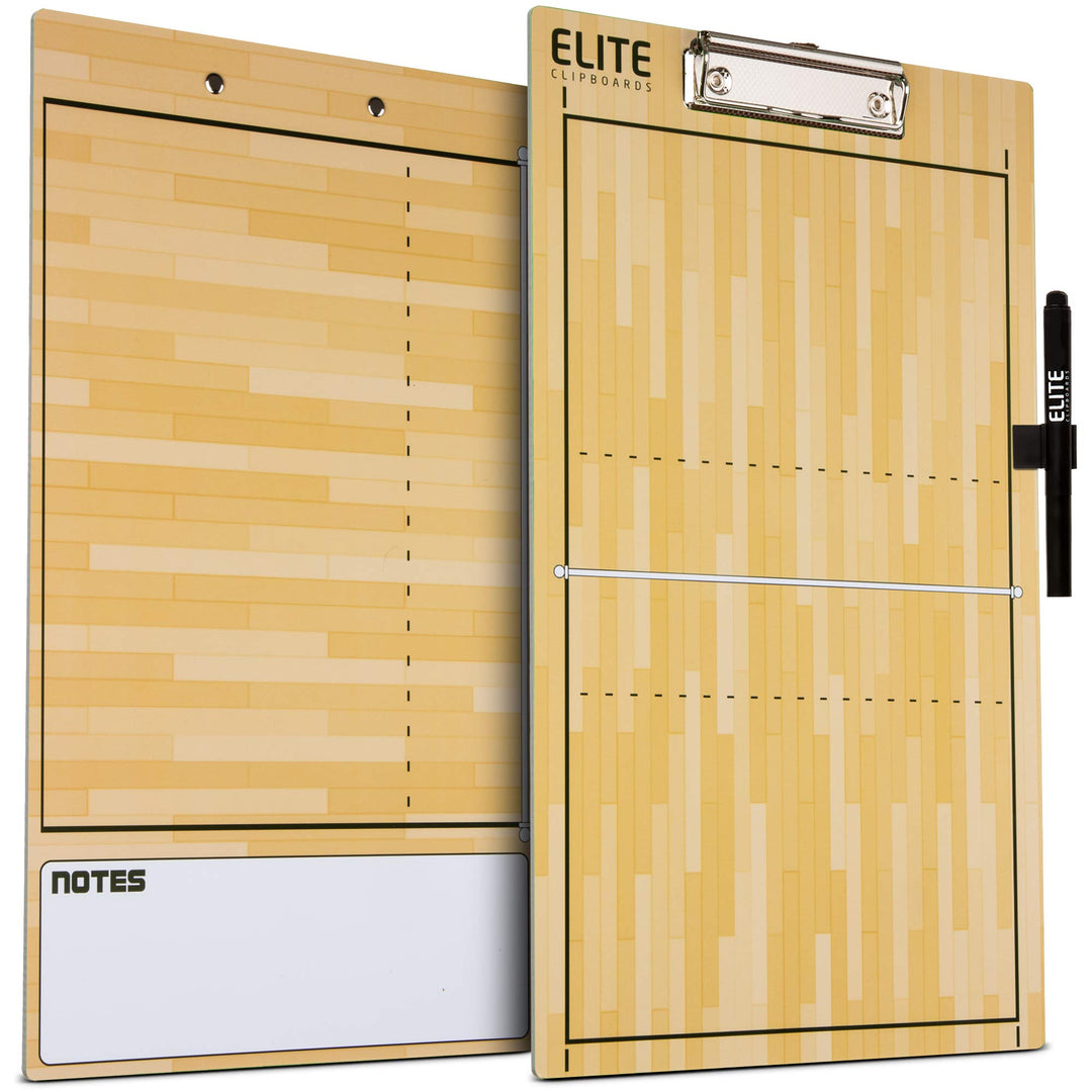 Elite Clipboards Dry Erase Coaches Clipboards | Basketball, Baseball, Soccer, Football, Hockey, Volleyball, Lacrosse (Volleyball)